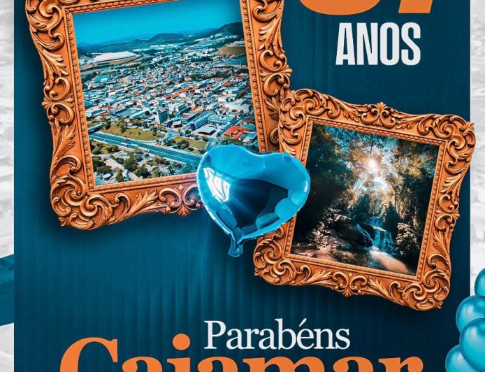 Celebramos com orgulho os 67 anos de emancipação de Cajamar.