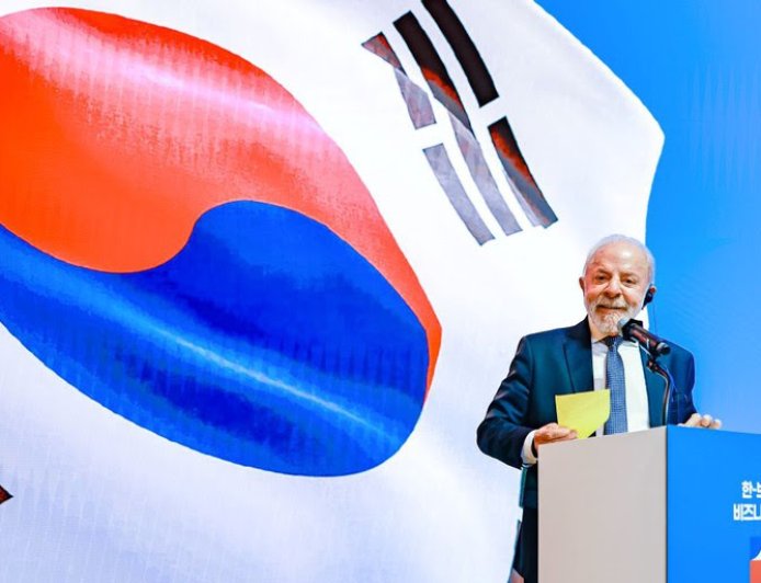 “Essa parceria vai crescer muito”, destaca Lula sobre relação comercial entre Brasil e Coreia do Sul