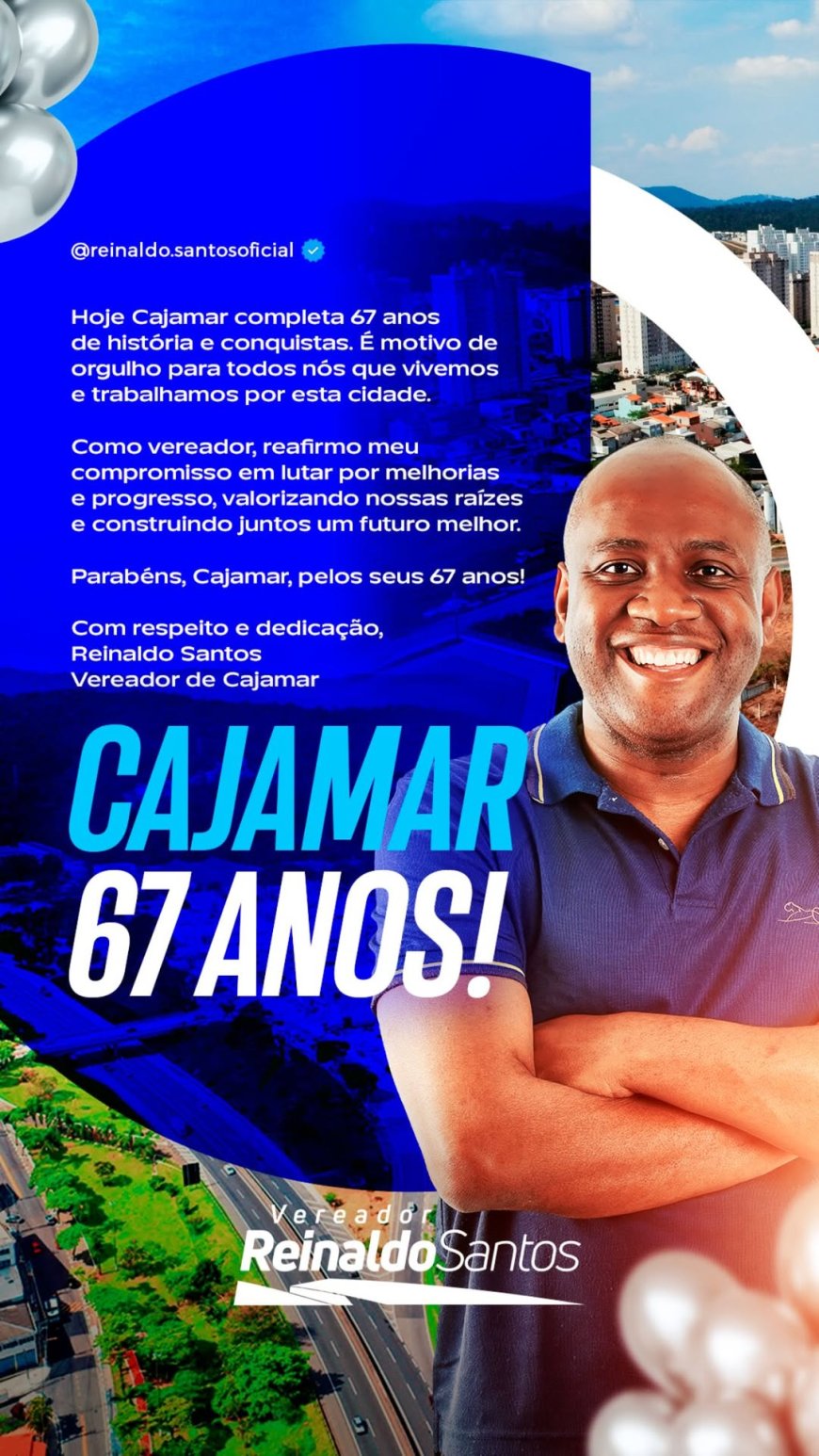 Vereador Reinaldo Santos