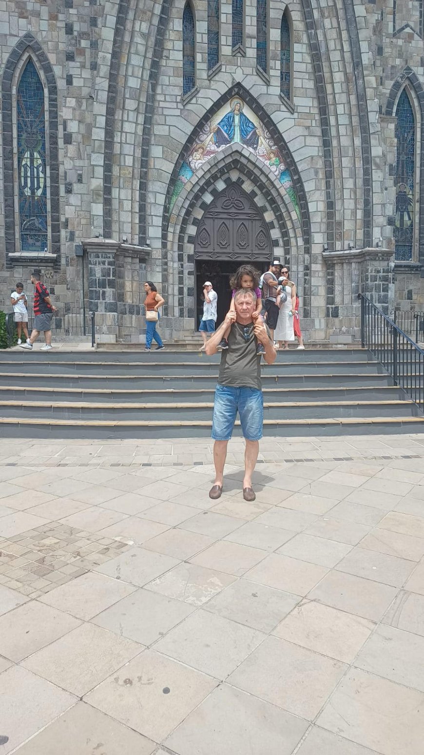 Professor Roberto Giusti e Família