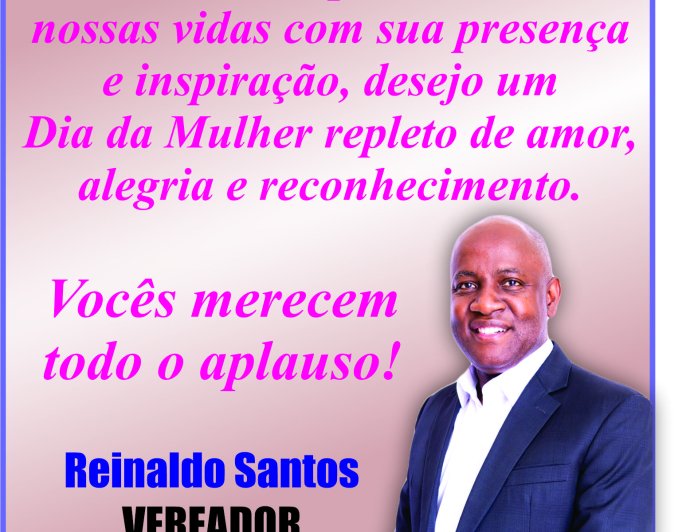 Vereador Reinaldo Santos