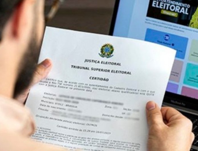 Certidão de quitação eleitoral: veja como emitir na internet; prazo para regularizar título vai até 6 de maio