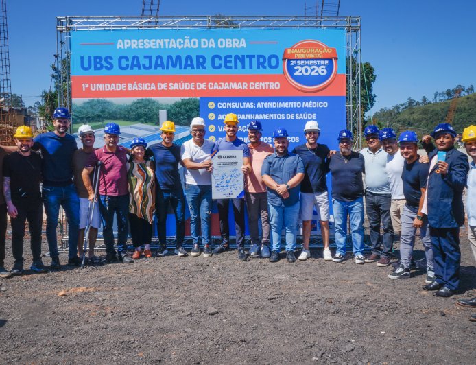 Cajamar anuncia construção de nova UBS e mais de R$ 15 milhões em investimentos na saúde