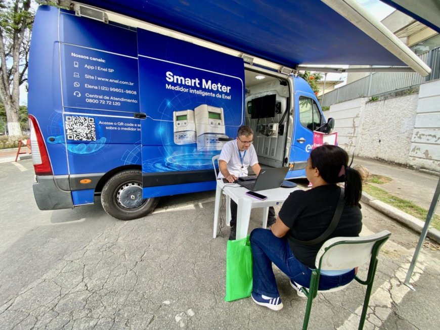 Atendimento móvel da Enel realiza ação especial em Cajamar nesta quarta-feira (4)