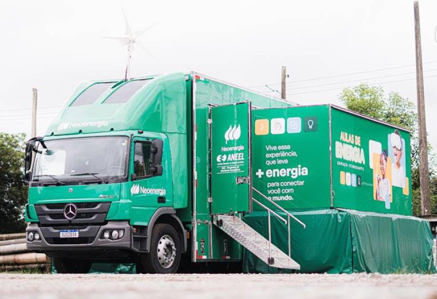Neoenergia leva Unidade Móvel Educacional com tecnologia de ponta para promover a eficiência energética