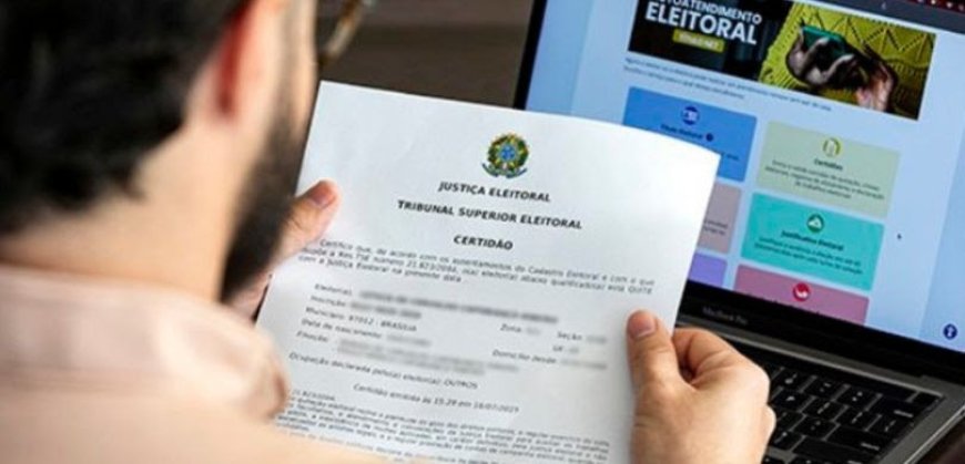 Certidão de quitação eleitoral: veja como emitir na internet; prazo para regularizar título vai até 6 de maio