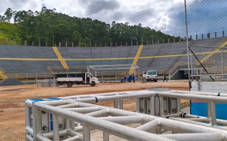 Cajamar Rodeo Fest 2026: A megaestrutura começa a ganhar forma para cinco noites históricas