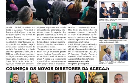 Novos diretores da ACECAJ