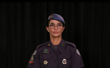 A Coronel PM Glauce Anselmo Cavalli é nomeada Comandante-Geral da Polícia Militar do Estado de São Paulo.
