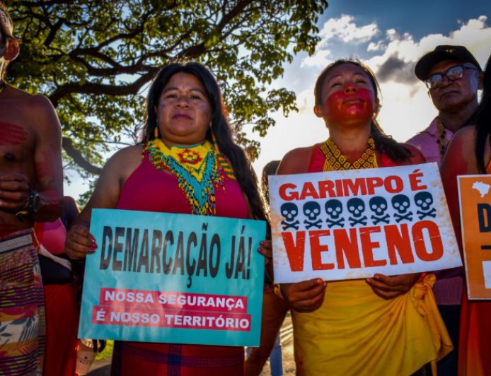 Acampamento Terra Livre inicia atividades do Abril Indígena, em Brasília (DF)