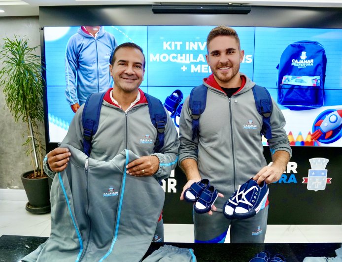 Prefeitura de Cajamar inicia entrega de kits de inverno completos para alunos do Colégio do Futuro