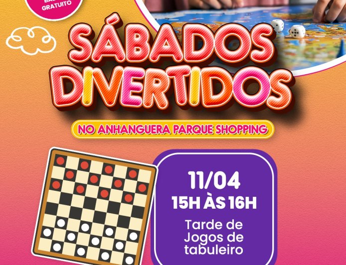 Xeque-mate na Diversão: Anhanguera Parque Shopping promove tarde nostálgica com clássicos do tabuleiro