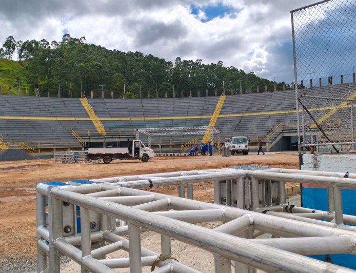 Cajamar Rodeo Fest 2026: A megaestrutura começa a ganhar forma para cinco noites históricas