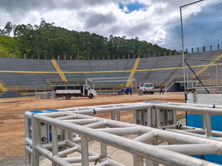 Cajamar Rodeo Fest 2026: A megaestrutura começa a ganhar forma para cinco noites históricas