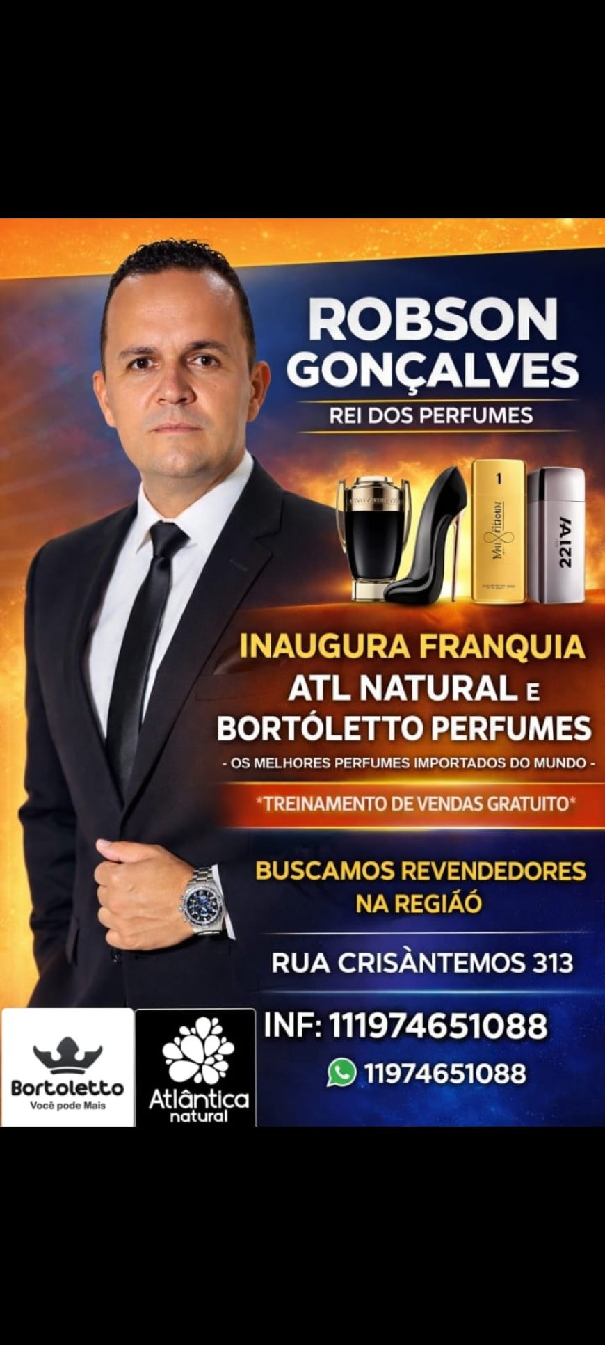 Robson Gonçalves, o Rei dos Perfumes