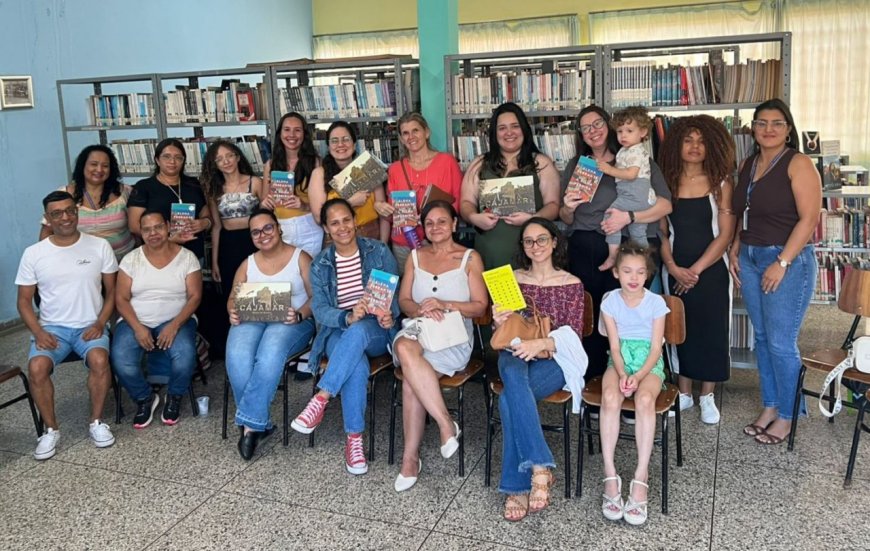 Clube do Livro “Além das Linhas” realiza primeiro encontro em Cajamar